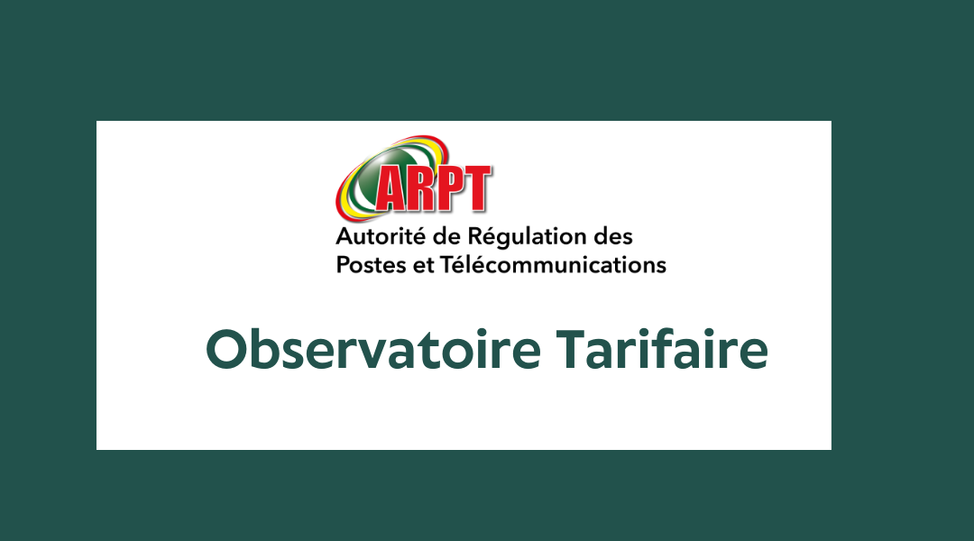 observatoire tarifaire