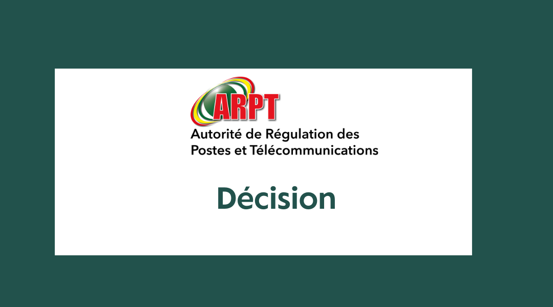 1080px x 600px - DECISION DEFINISSANT LES CONDITIONS D'AGREMENTS TERMINAUX,DES INSTALLATIONS  RADIOELECTRIQUES ET DES INSTALLATEURS DE CES EQUIPEMENTS â€“ ARPT